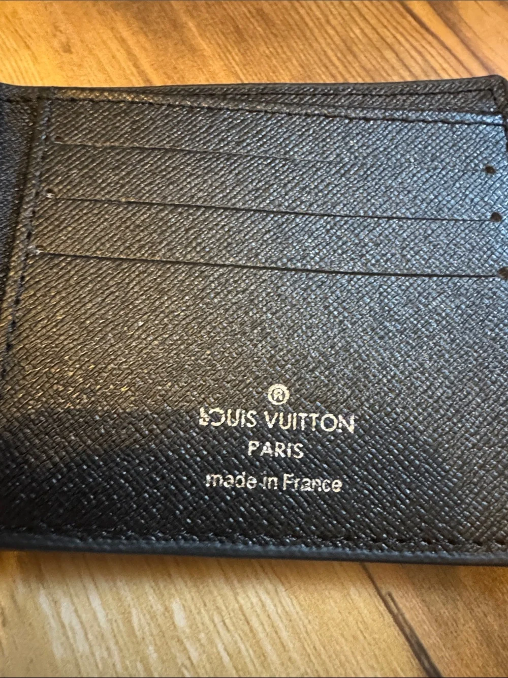Louis Vuitton Damier Graphite Canvas Men's Bi-Fold Wallet - Black/Gray